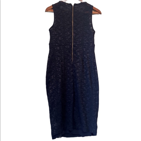 A Pea in the Pod Sleeveless Maternity Navy Blue Dress - Picture 5 of 12